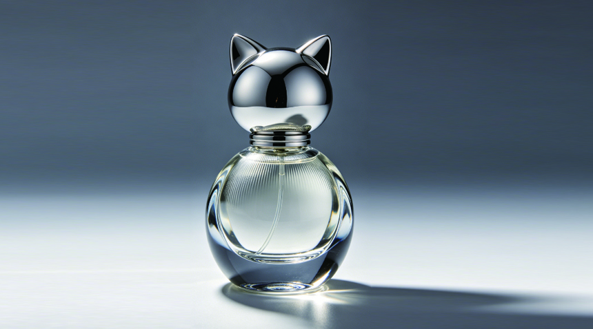 Flacon de parfum en forme d'animal