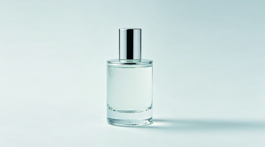 flacon de parfum rond