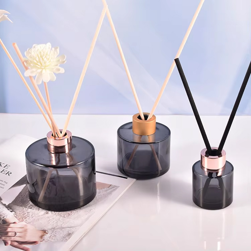 Bouteille diffuseur à roseaux à cylindre rond vide 