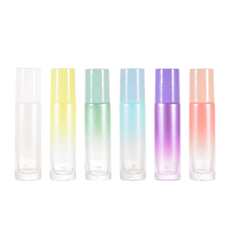 Rouleau d'huile de parfum en verre dégradé de luxe de 10 ml sur bouteille