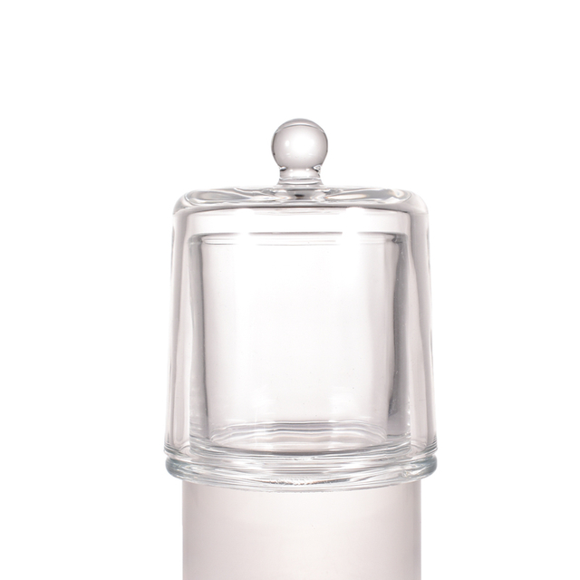 Pot de bougie en verre design Golden Bell 200 ml 300 ml