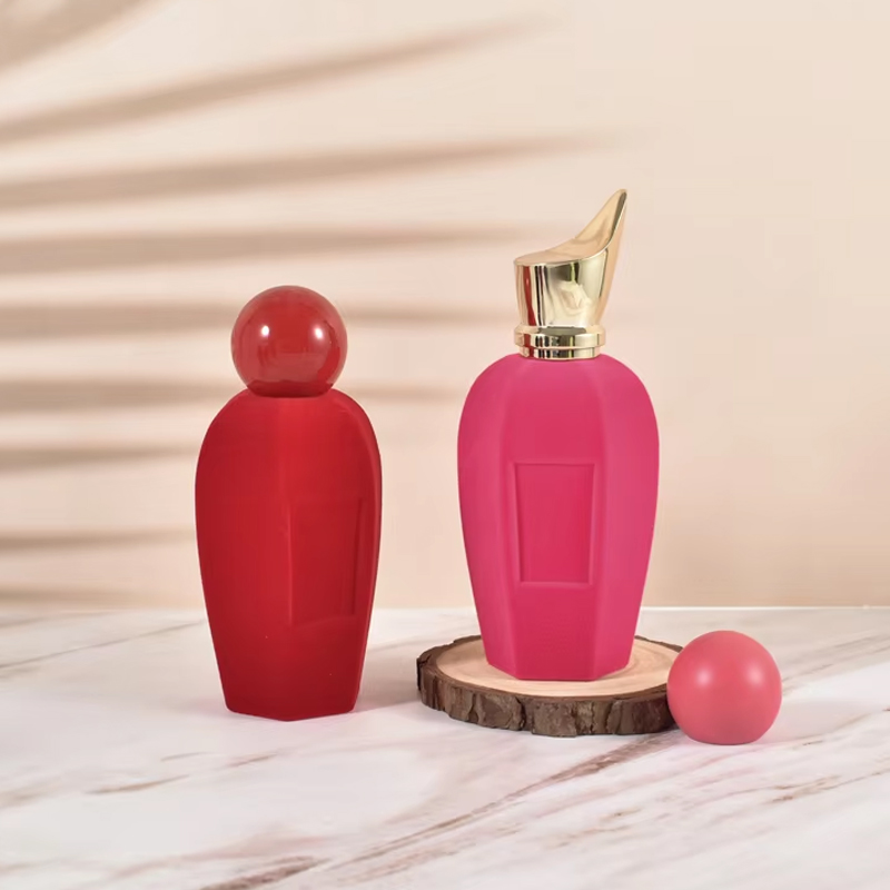 Bouteilles en verre de parfum coloré fantaisie de flocage personnalisé