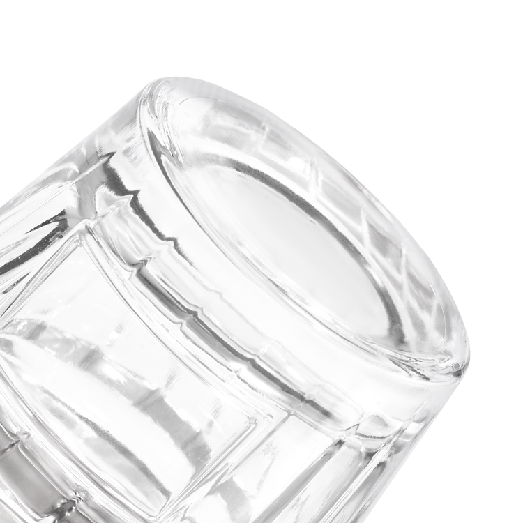 Bouteille de parfum créative en forme de crème glacée – Emballage de parfum en verre inspiré des desserts mignons avec couvercle personnalisé