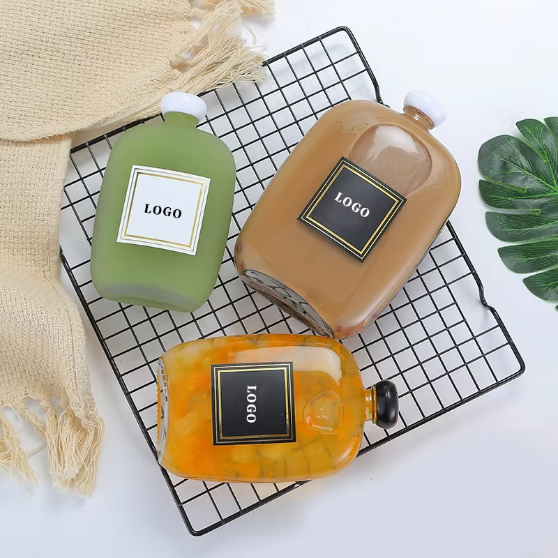 Vide 100 ml 250 ml verre eau jus lait café thé bouteille de boisson en verre bouteille