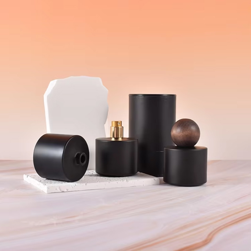  Bouteille de parfum personnalisée de luxe de 50 ml avec emballage en boîte