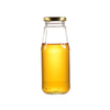 Bouteille de lait de boisson en verre vide de forme ronde en gros de 350 ml 
