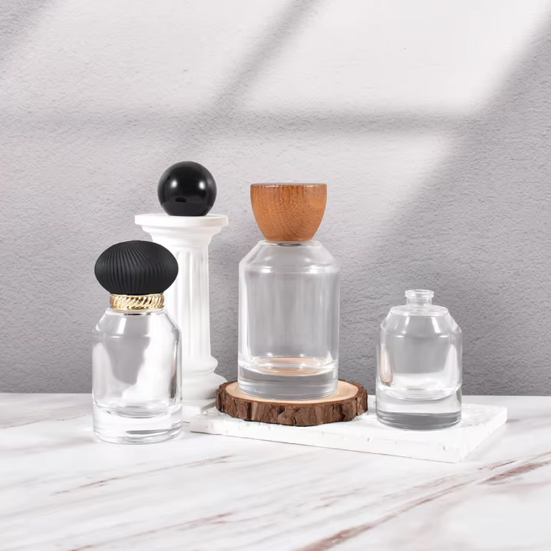 Bouteille de parfum à épaule inclinée de 30 ml 50 ml 100 ml