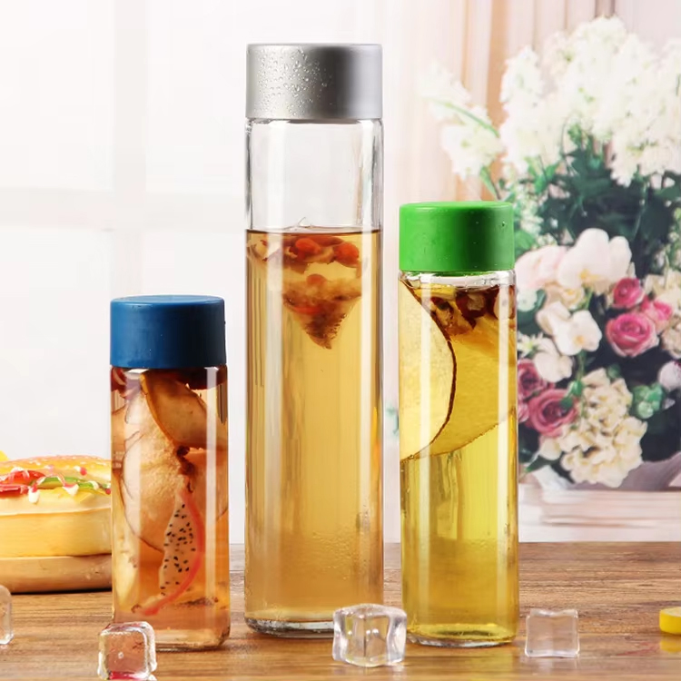 Bouteille d'eau Voss personnalisée Bouteille en verre Voss Bouteille de jus Voss 