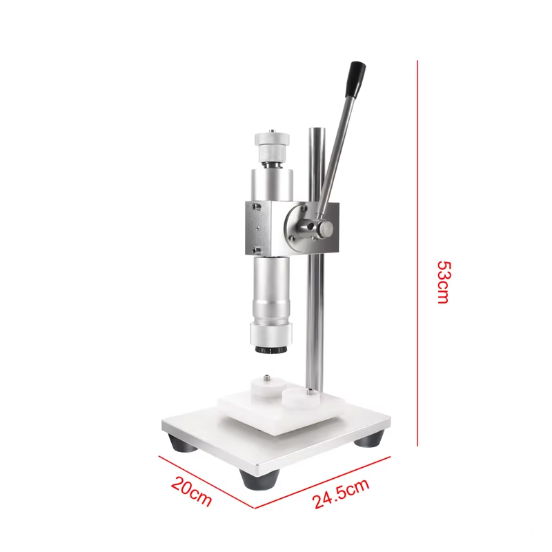 Machine de remplissage et de capsulage de bouteilles de parfum, outil de sertissage manuel pour bouteilles de parfum