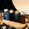 Flacon pulvérisateur de parfum en verre rechargeable rectangulaire de haute qualité, 30ml 50ml 100ml