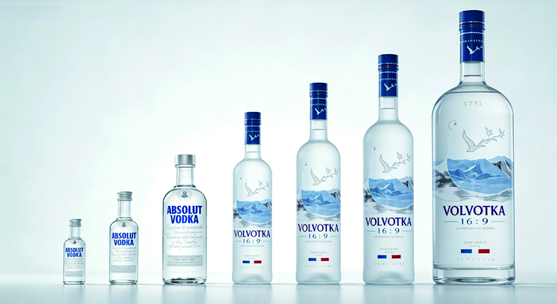 Tailles des bouteilles de vodka : volumes, dimensions et normes