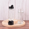 Pots à épices en verre transparent, bouteille de mélange d'assaisonnement de 100 ml 