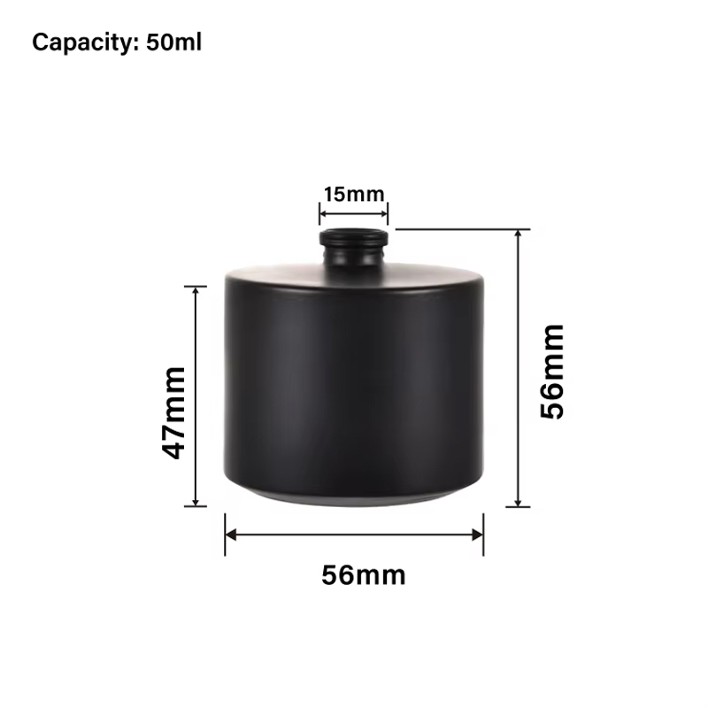  Bouteille de parfum personnalisée de luxe de 50 ml avec emballage en boîte