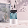Bouteille de diffuseur de roseau vide à dégradé carré classique personnalisé de 200 ml
