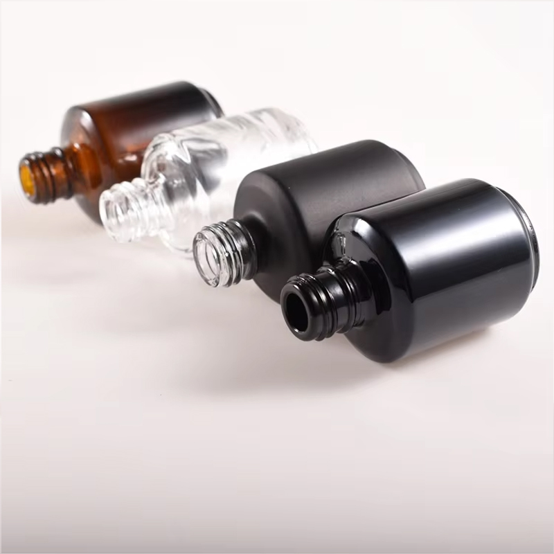 Flacon de vernis à ongles de 15 ml avec bouchon brosse