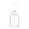 Pompe blanche pour bouteille en verre transparent de 3L