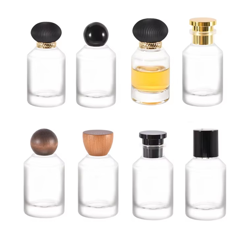 Bouteille de parfum à épaule inclinée de 30 ml 50 ml 100 ml