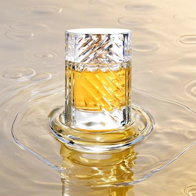 Bouteille de parfum à motif 50 Ml, 100ml, en forme de cylindre, vaporisateur en verre, bouteille de parfum