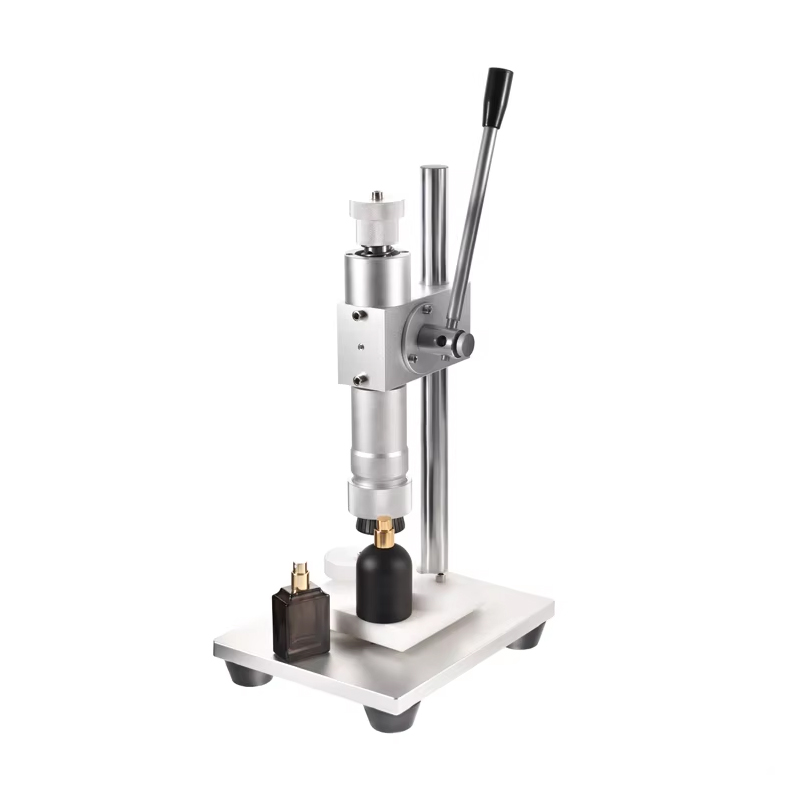Machine de remplissage et de capsulage de bouteilles de parfum, outil de sertissage manuel pour bouteilles de parfum