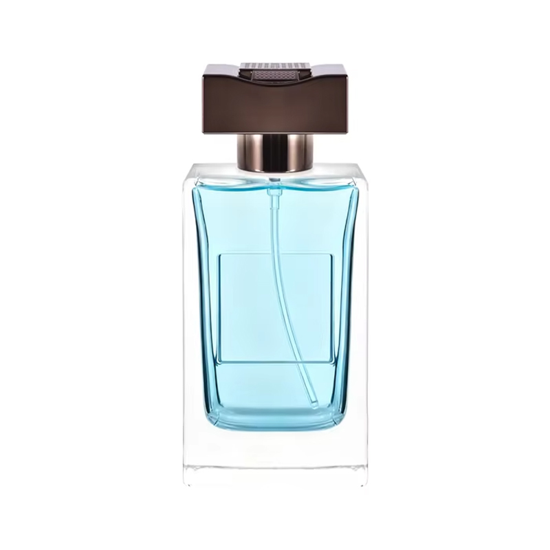 Bouteille de parfum vide carrée Unique de 50ml 80ml 100ml avec bouchon pulvérisateur de luxe