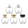 Bouteille de parfum en verre personnalisée avec bouchon en cristal Fabricant de bouteilles de parfum en gros