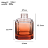 Diffuseur de roseaux d'aromathérapie pour la maison, bouteille carrée en verre avec bouchon en bois, décoration de parfum de pièce, cadeau