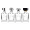 Fabricant de bouteilles de parfum en verre transparent de luxe, bouteilles de parfum vides personnalisées, vente en gros 100ml