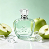 Bouteille de parfum en verre personnalisée avec bouchon en cristal Fabricant de bouteilles de parfum en gros