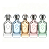 Fabricant de bouteilles de parfum en verre transparent de luxe, bouteilles de parfum vides personnalisées, vente en gros 100ml