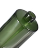 Bouteille de diffuseur de roseau en verre carré vert de qualité supérieure avec bouchon noir, bouteille de diffuseur d'aromathérapie personnalisée pour parfum de maison
